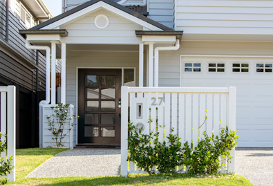 The front of a suburban Queensland home