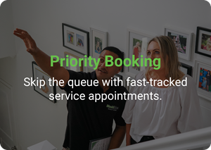 Skip the queue with fast-tracked service appointments