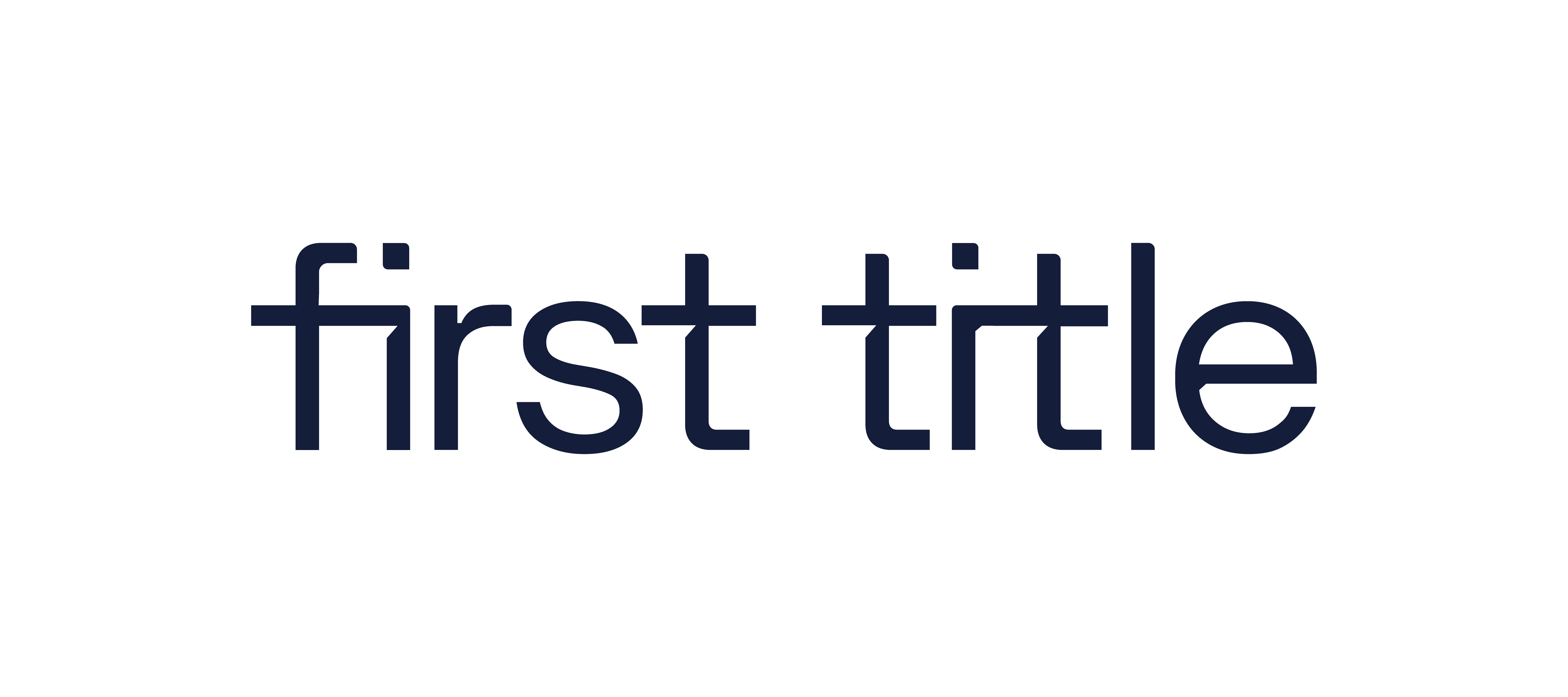 First Title logo